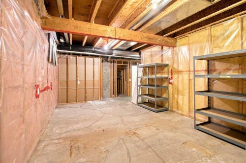 21 Scimitar Heath Nw, Calgary, AB - Indoor Photo Showing Basement
