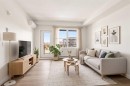218-55 Wolf Hollow Crescent Se, Calgary, AB  - Indoor Photo Showing Living Room 