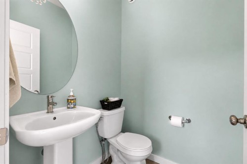 1079  Lanark Boulevard Se, Airdrie, AB - Indoor Photo Showing Bathroom