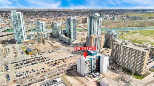 216-535 8 Avenue Se, Calgary, AB - Outdoor