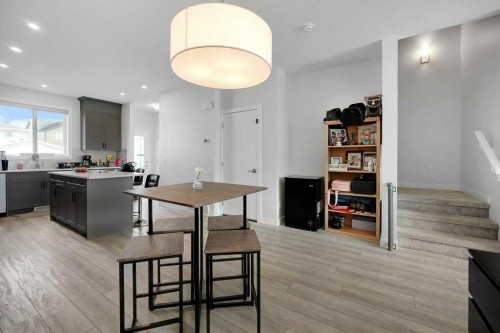 20 Amblefield Avenue Nw, Calgary, AB - Indoor Photo Showing Dining Room
