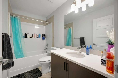 20 Amblefield Avenue Nw, Calgary, AB - Indoor Photo Showing Bathroom