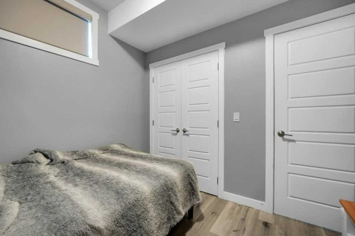 20 Amblefield Avenue Nw, Calgary, AB - Indoor Photo Showing Bedroom