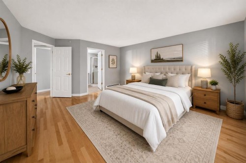 1109-1109 Hawksbrow Point Nw, Calgary, AB - Indoor Photo Showing Bedroom