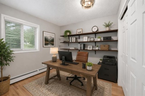 1109-1109 Hawksbrow Point Nw, Calgary, AB - Indoor Photo Showing Office