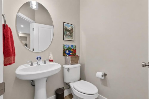 725 New Brighton Drive Se, Calgary, AB - Indoor Photo Showing Bathroom