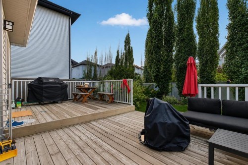 725 New Brighton Drive Se, Calgary, AB - Outdoor With Deck Patio Veranda With Exterior