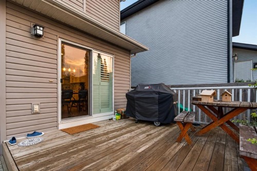 725 New Brighton Drive Se, Calgary, AB - Outdoor With Deck Patio Veranda With Exterior