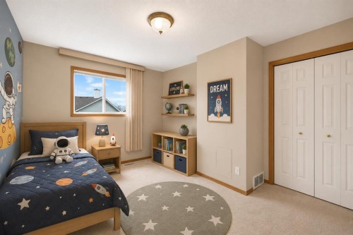 54 Coral Springs Court Ne, Calgary, AB - Indoor Photo Showing Bedroom