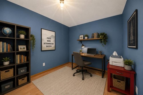 54 Coral Springs Court Ne, Calgary, AB - Indoor Photo Showing Office