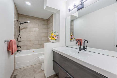 20 Castlegrove Way Ne, Calgary, AB - Indoor Photo Showing Bathroom