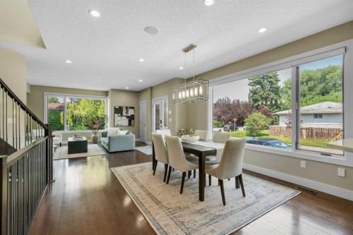 1721 44 Avenue Sw, Calgary, AB - Indoor Photo Showing Dining Room
