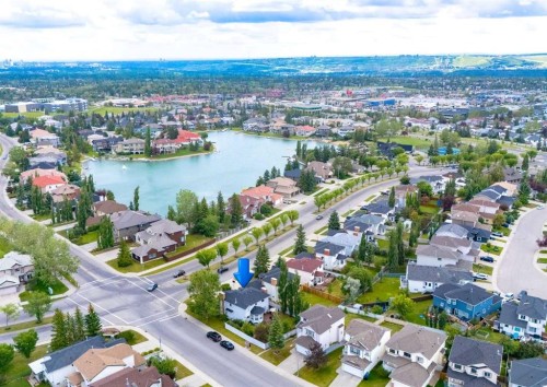 63 Arbour Lake Drive Nw, Calgary, AB - Outdoor With Body Of Water With View