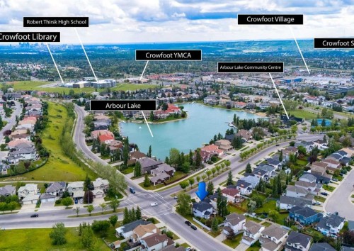 63 Arbour Lake Drive Nw, Calgary, AB - Outdoor With Body Of Water With View
