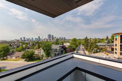 1104 Drury Avenue Ne, Calgary, AB - Outdoor With Balcony With View