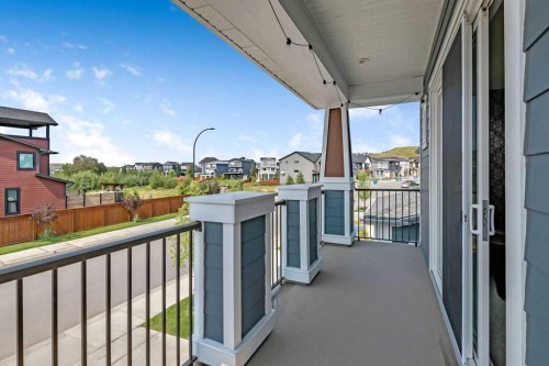 100 Cranbrook Gardens West, Calgary, AB - Outdoor With Balcony With Exterior