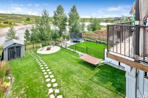 100 Cranbrook Gardens West, Calgary, AB - Outdoor With Backyard