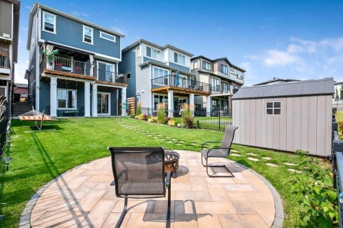 100 Cranbrook Gardens West, Calgary, AB - Outdoor With Deck Patio Veranda