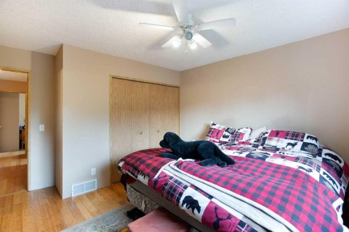 127 Shawinigan Drive Sw, Calgary, AB - Indoor Photo Showing Bedroom