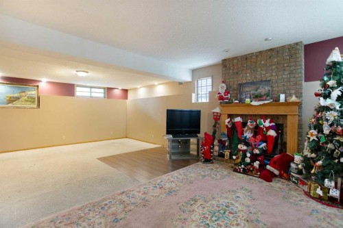 127 Shawinigan Drive Sw, Calgary, AB - Indoor Photo Showing Basement
