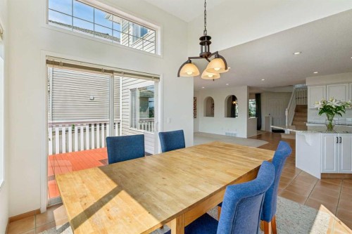 74 Spring View Sw, Calgary, AB - Indoor Photo Showing Dining Room