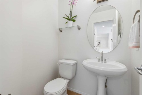 74 Spring View Sw, Calgary, AB - Indoor Photo Showing Bathroom