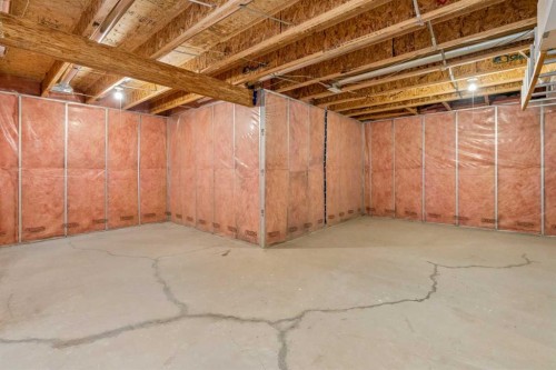 74 Spring View Sw, Calgary, AB - Indoor Photo Showing Basement