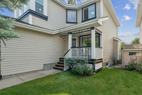 74 Spring View Sw, Calgary, AB - Outdoor With Deck Patio Veranda With Exterior