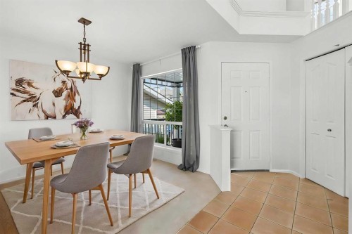 74 Spring View Sw, Calgary, AB - Indoor Photo Showing Dining Room
