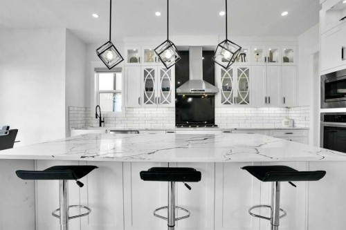 4508 87 Avenue Ne, Calgary, AB - Indoor Photo Showing Kitchen With Upgraded Kitchen