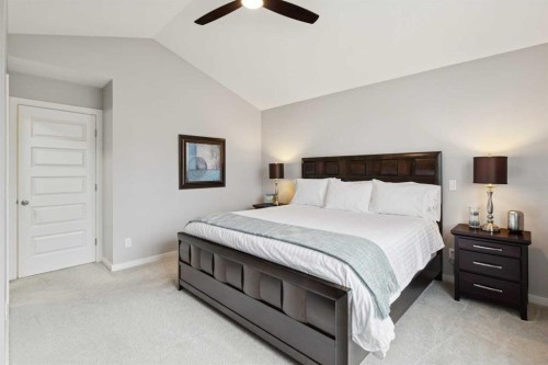 246 Mahogany Heights Se, Calgary, AB - Indoor Photo Showing Bedroom