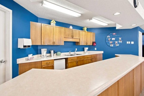 75 Lincoln Manor East, Calgary, AB - Indoor Photo Showing Kitchen With Double Sink