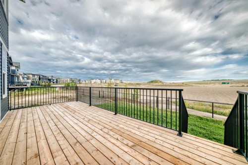 344 Herron Landing Ne, Calgary, AB - Outdoor With Deck Patio Veranda