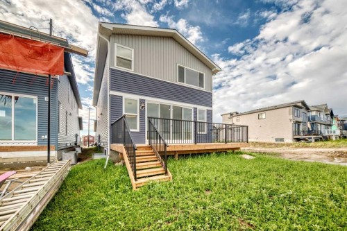 344 Herron Landing Ne, Calgary, AB - Outdoor With Deck Patio Veranda