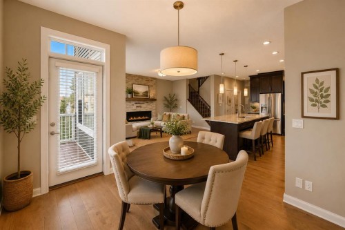 27 Redstone Heights Ne, Calgary, AB - Indoor Photo Showing Dining Room