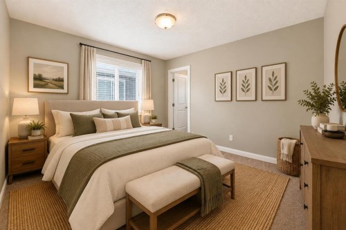27 Redstone Heights Ne, Calgary, AB - Indoor Photo Showing Bedroom