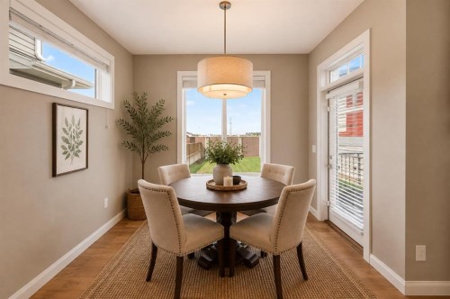 27 Redstone Heights Ne, Calgary, AB - Indoor Photo Showing Dining Room
