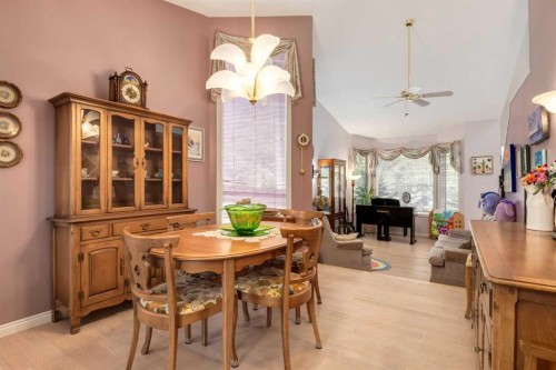 660 Coach Grove Road Sw, Calgary, AB - Indoor Photo Showing Dining Room
