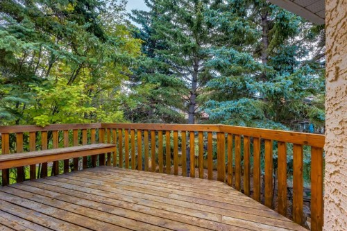660 Coach Grove Road Sw, Calgary, AB - Outdoor With Deck Patio Veranda
