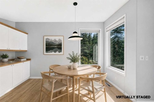 129 Carey, Canmore, AB - Indoor Photo Showing Dining Room