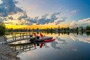 85 Sunset Way Se, Calgary, AB  - Outdoor With Body Of Water With View 