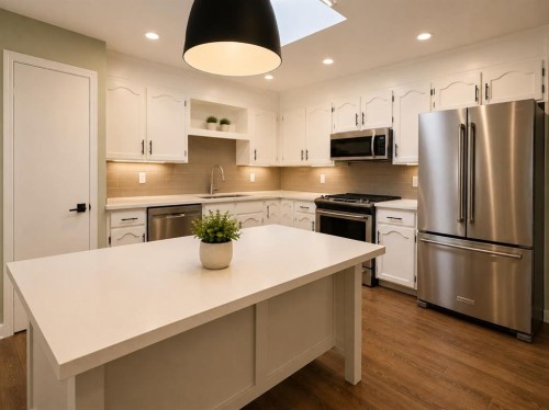 2-717 Centre Street, Vulcan, AB - Indoor Photo Showing Kitchen