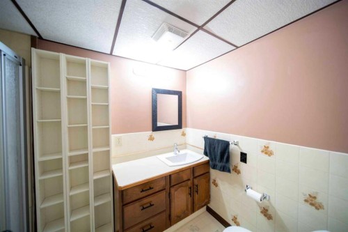 332 11 Avenue, Three Hills, AB - Indoor Photo Showing Bathroom