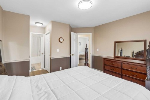 744 Riverbend Drive Se, Calgary, AB - Indoor Photo Showing Bedroom