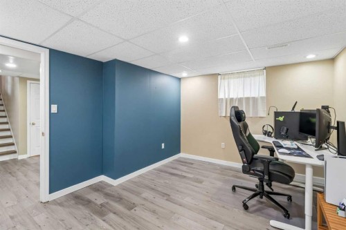 744 Riverbend Drive Se, Calgary, AB - Indoor Photo Showing Office