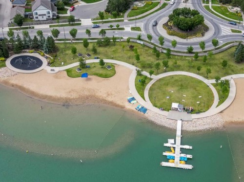 315 Mahogany Court Se, Calgary, AB - Outdoor With Body Of Water With View