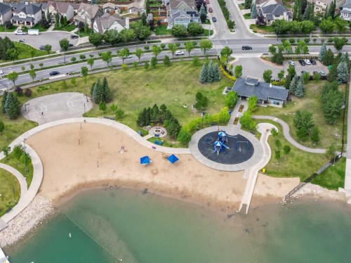 315 Mahogany Court Se, Calgary, AB - Outdoor With Body Of Water With View