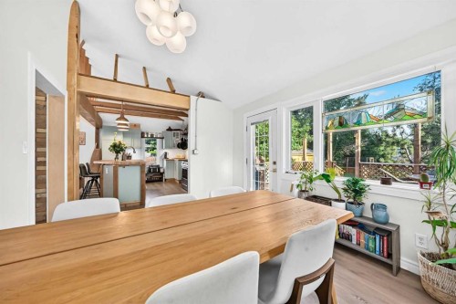 43 New Street Se, Calgary, AB - Indoor Photo Showing Dining Room