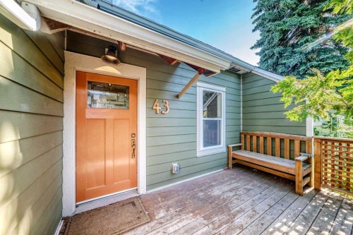 43 New Street Se, Calgary, AB - Outdoor With Deck Patio Veranda With Exterior