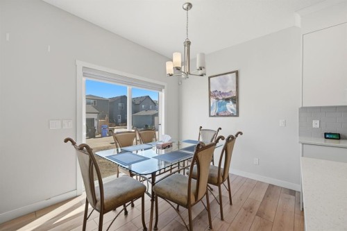 96 Homestead Grove Ne, Calgary, AB - Indoor Photo Showing Dining Room
